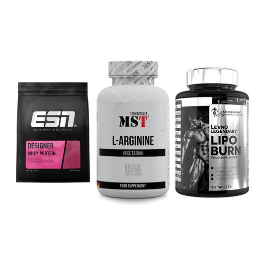Definitionsphase-Set: ESN Designer + MST L-Arginine + Kevin Levrone – alle enthaltenen Artikel