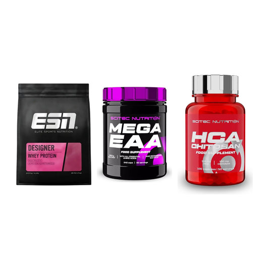 Definitionsphase-Set: ESN Designer + Scitec Mega + Scitec HCA-Chi – alle enthaltenen Artikel