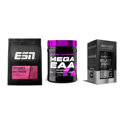 Definitionsphase-Set: ESN Designer + Scitec Mega + BioTech Black – alle enthaltenen Artikel