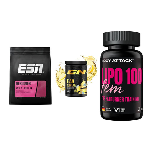 Definitionsphase-Set: ESN Designer + GN EAA Xtreme + Body Attack – alle enthaltenen Artikel