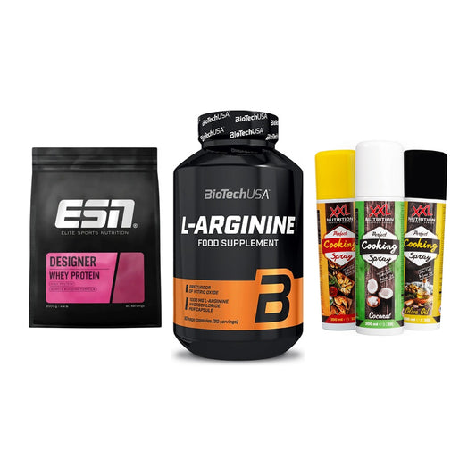 Definitionsphase-Set: ESN Designer + BioTech L-Argi + XXL Nutrition – alle enthaltenen Artikel
