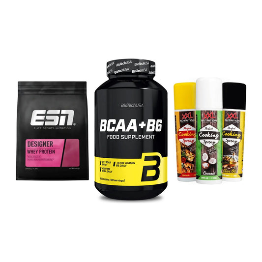 Definitionsphase-Set: ESN Designer + BioTech BCAA+B + XXL Nutrition – alle enthaltenen Artikel