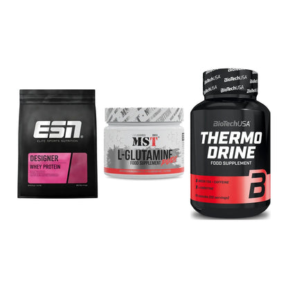 Definitionsphase-Set: ESN Designer + MST Glutamine + BioTech Thermo – alle enthaltenen Artikel