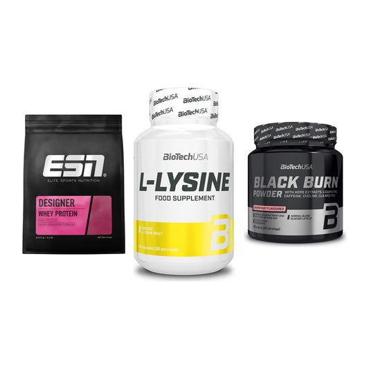 Definitionsphase-Set: ESN Designer + BioTech L-Lysi + BioTech Black – alle enthaltenen Artikel