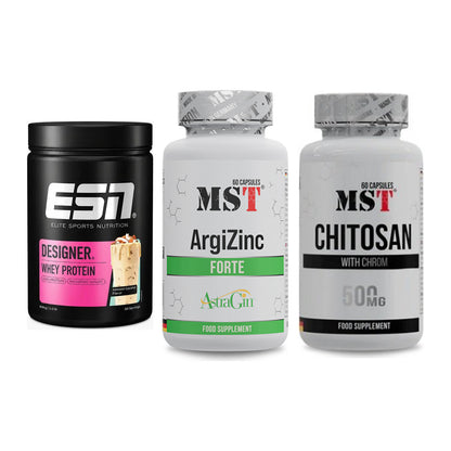 Definitionsphase-Set: ESN Designer + MST ArgiZinc + MST Chitosan – alle enthaltenen Artikel
