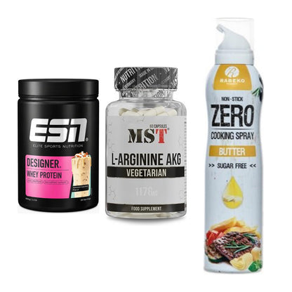 Definitionsphase-Set: ESN Designer + MST Arginin + Rabeko Zero – alle enthaltenen Artikel
