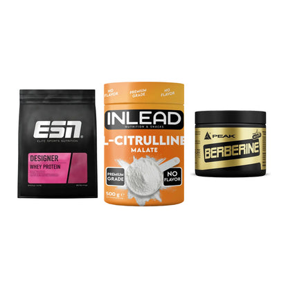 Definitionsphase-Set: ESN Designer + INLEAD L-Citru + Peak Berberine – alle enthaltenen Artikel