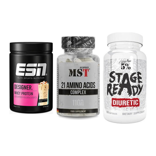 Definitionsphase-Set: ESN Designer + MST 21 Amino + 5% Nutrition – alle enthaltenen Artikel