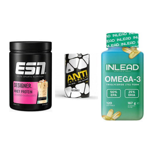 Definitionsphase-Set: ESN Designer + FA Nutrition + INLEAD Omega-3 – alle enthaltenen Artikel