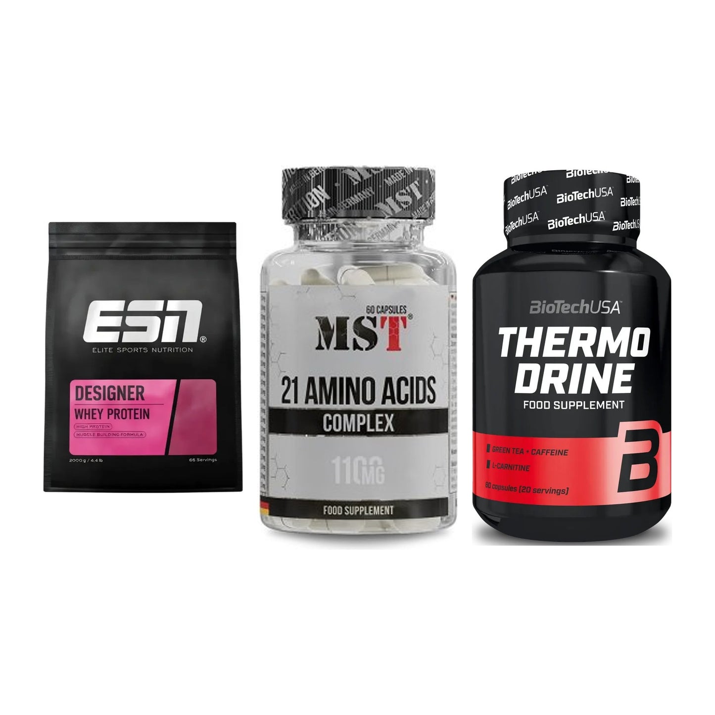 Definitionsphase-Set: ESN Designer + MST 21 Amino + BioTech Thermo – alle enthaltenen Artikel