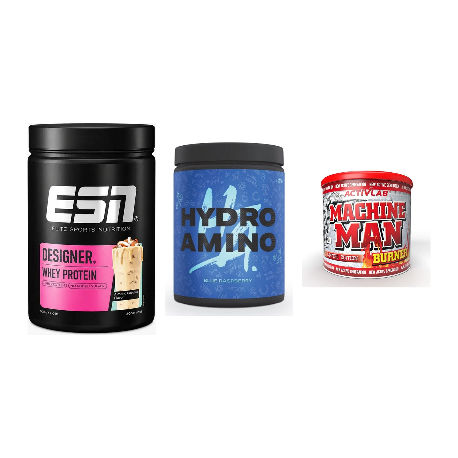 Definitionsphase-Set: ESN Designer + Nanosupps + Activlab – alle enthaltenen Artikel