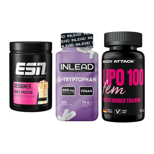 Definitionsphase-Set: ESN Designer + INLEAD L-Trypt + Body Attack – alle enthaltenen Artikel