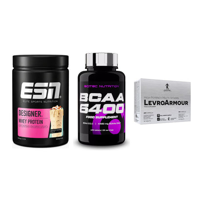 Definitionsphase-Set: ESN Designer + Scitec BCAA + Kevin Levrone – alle enthaltenen Artikel