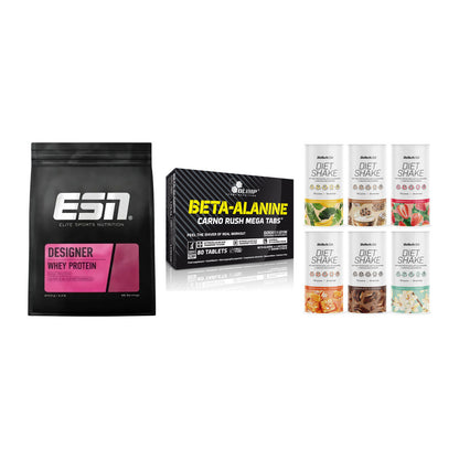 Definitionsphase-Set: ESN Designer + Olimp Beta-Ala + BioTech Diet – alle enthaltenen Artikel