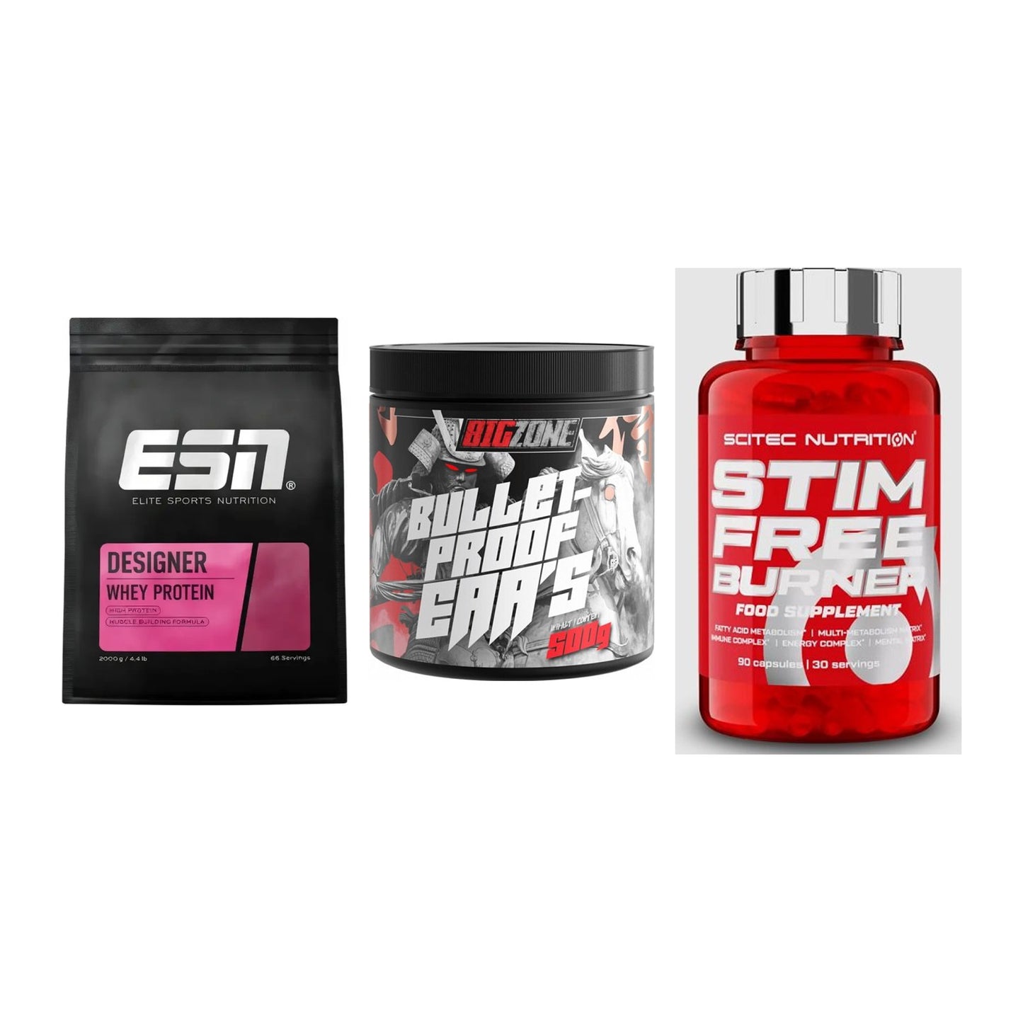 Definitionsphase-Set: ESN Designer + Big Zone + Scitec Stim – alle enthaltenen Artikel