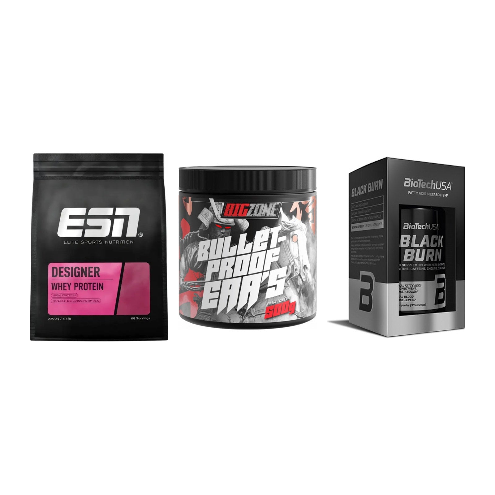 Definitionsphase-Set: ESN Designer + Big Zone + BioTech Black – alle enthaltenen Artikel