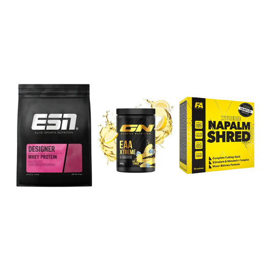 Definitionsphase-Set: ESN Designer + GN EAA Xtreme + FA Nutrition – alle enthaltenen Artikel
