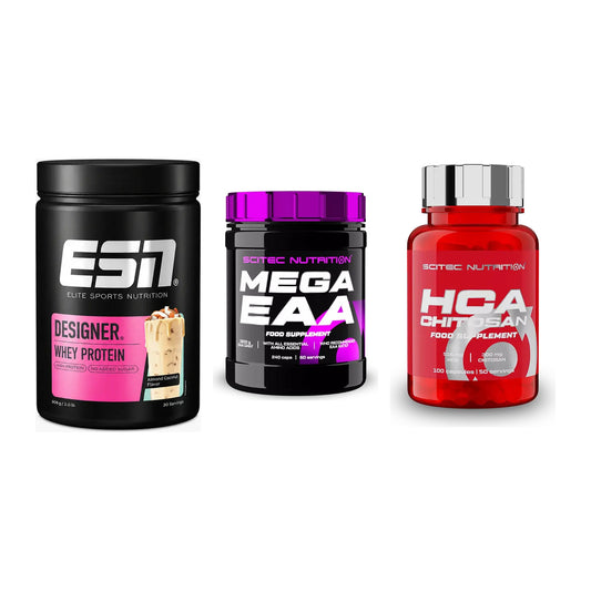 Definitionsphase-Set: ESN Designer + Scitec Mega + Scitec HCA-Chi – alle enthaltenen Artikel