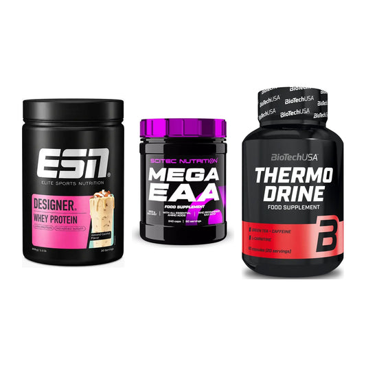 Definitionsphase-Set: ESN Designer + Scitec Mega + BioTech Thermo – alle enthaltenen Artikel