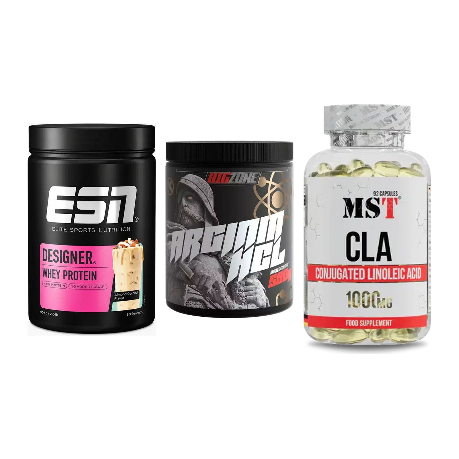 Definitionsphase-Set: ESN Designer + Big Zone + MST CLA 1000mg – alle enthaltenen Artikel