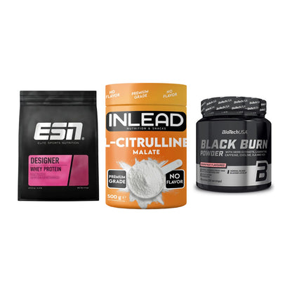 Definitionsphase-Set: ESN Designer + INLEAD L-Citru + BioTech Black – alle enthaltenen Artikel