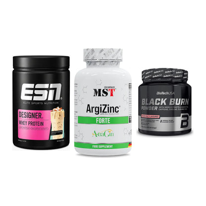 Definitionsphase-Set: ESN Designer + MST ArgiZinc + BioTech Black – alle enthaltenen Artikel