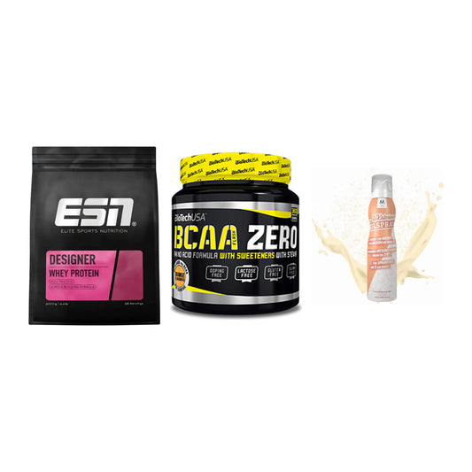 Definitionsphase-Set: ESN Designer + BioTech BCAA + More Nutrition – alle enthaltenen Artikel