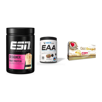 Definitionsphase-Set: ESN Designer + NNT EAA + Olimp Omega 3 – alle enthaltenen Artikel