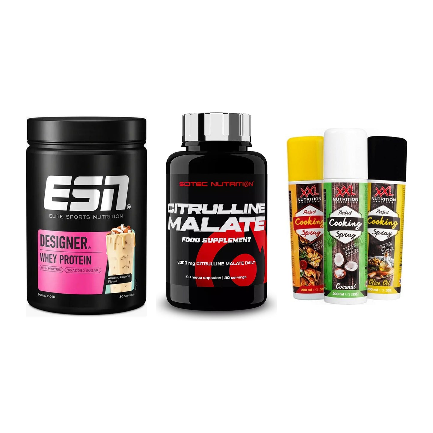 Definitionsphase-Set: ESN Designer + Scitec Citrull + XXL Nutrition – alle enthaltenen Artikel