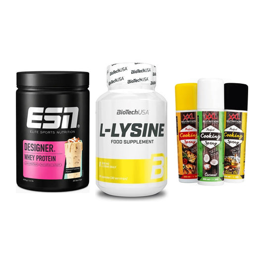 Definitionsphase-Set: ESN Designer + BioTech L-Lysi + XXL Nutrition – alle enthaltenen Artikel