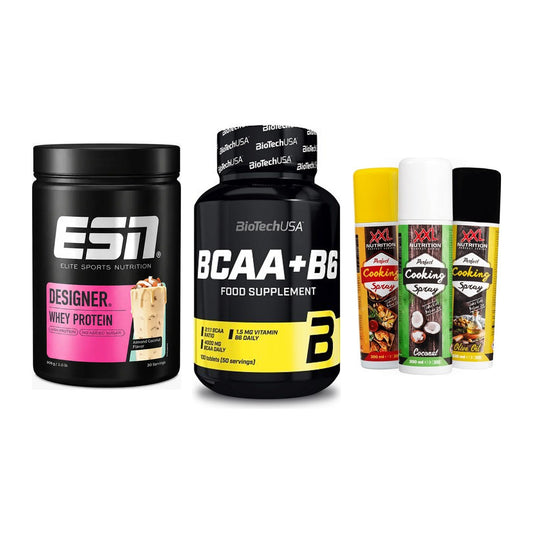 Definitionsphase-Set: ESN Designer + BioTech BCAA+B + XXL Nutrition – alle enthaltenen Artikel