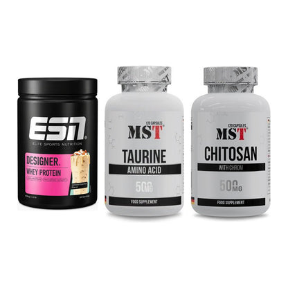 Definitionsphase-Set: ESN Designer + MST Taurine + MST Chitosan – alle enthaltenen Artikel