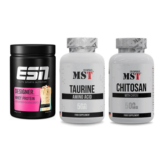 Definitionsphase-Set: ESN Designer + MST Taurine + MST Chitosan – alle enthaltenen Artikel