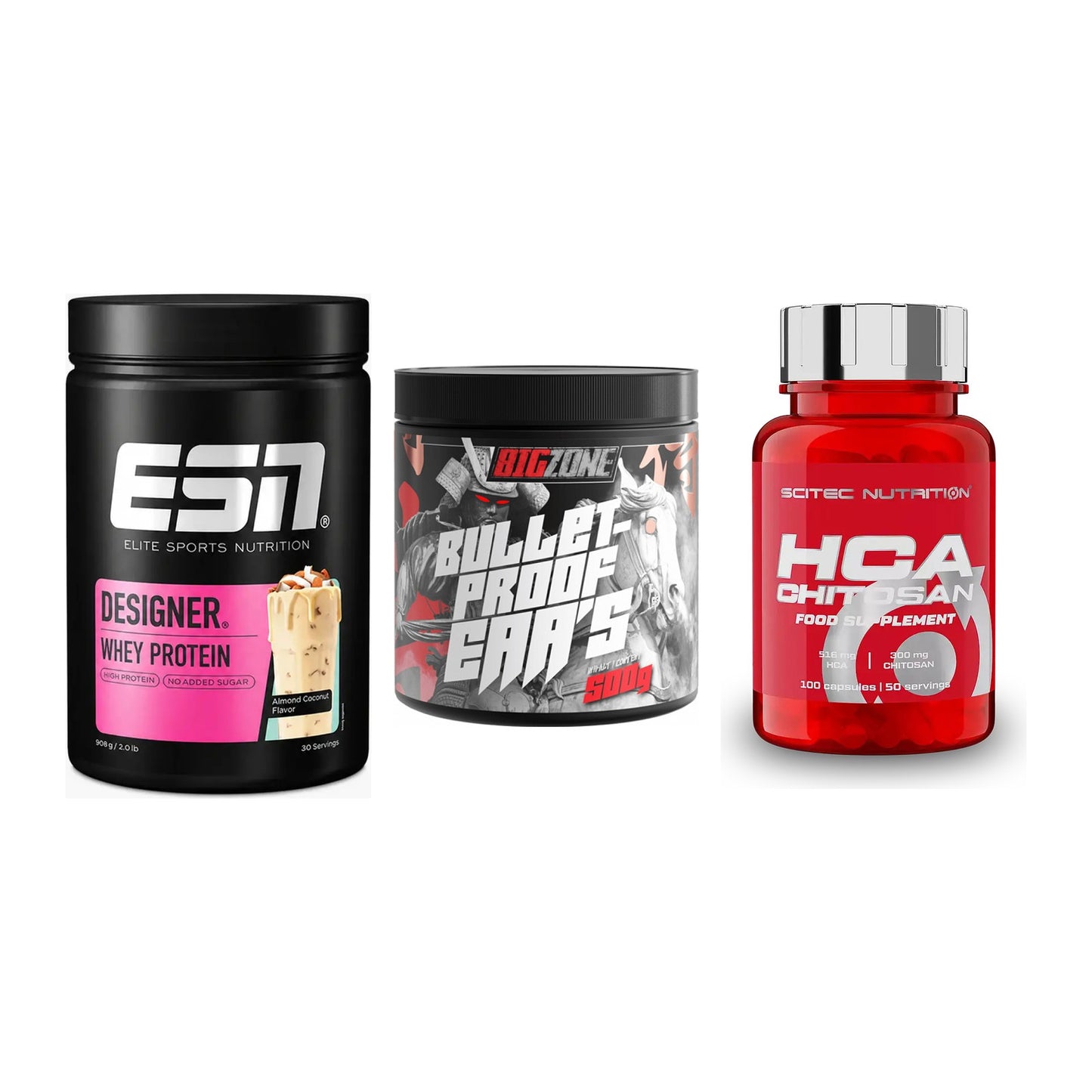Definitionsphase-Set: ESN Designer + Big Zone + Scitec HCA-Chi – alle enthaltenen Artikel