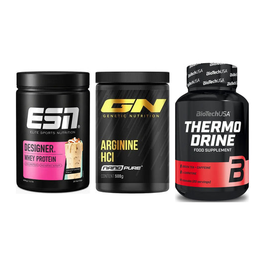 Definitionsphase-Set: ESN Designer + GN Arginine + BioTech Thermo – alle enthaltenen Artikel