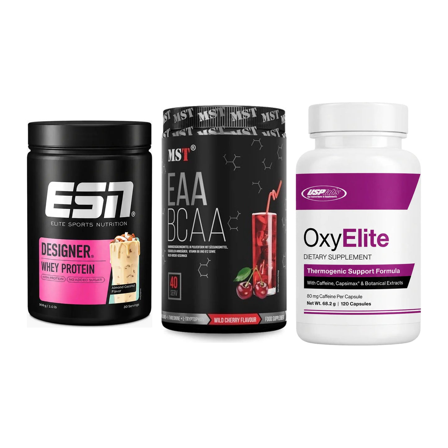 Definitionsphase-Set: ESN Designer + MST EAA & BCAA + USP Labs – alle enthaltenen Artikel