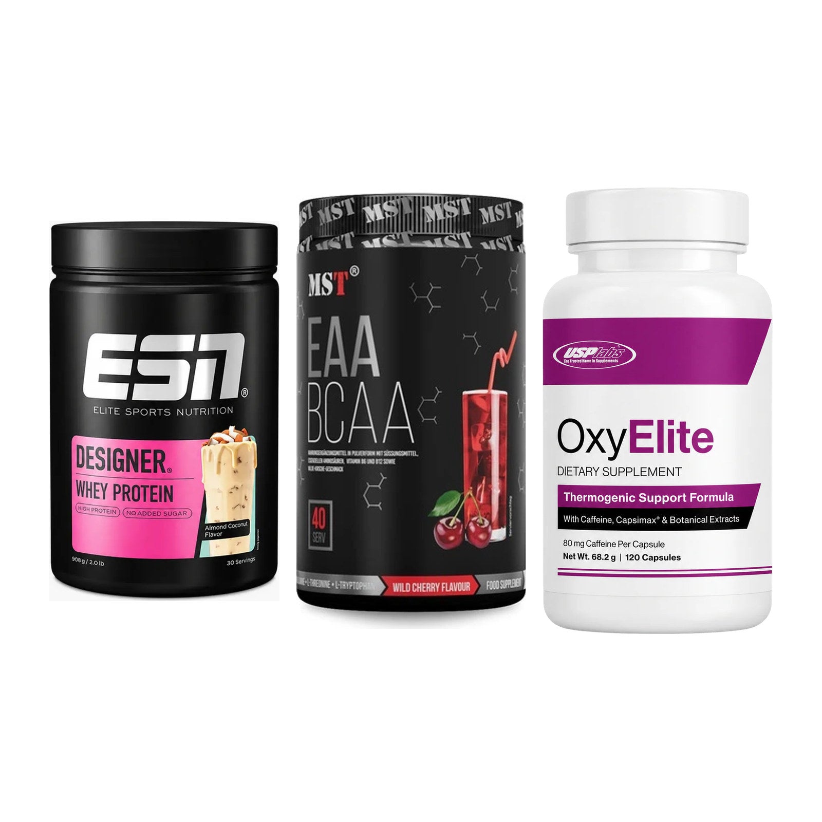 Definitionsphase-Set: ESN Designer + MST EAA & BCAA + USP Labs – alle enthaltenen Artikel