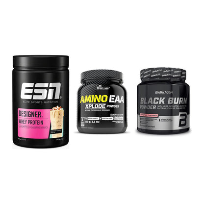 Definitionsphase-Set: ESN Designer + Olimp Amino + BioTech Black – alle enthaltenen Artikel