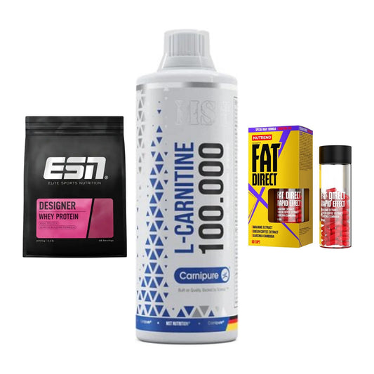Definitionsphase-Set: ESN Designer + MST L-Carnitin + Nutrend Fat – alle enthaltenen Artikel
