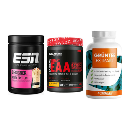 Definitionsphase-Set: ESN Designer + Body Attack + ProFuel Grünte – alle enthaltenen Artikel