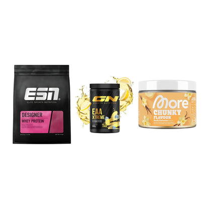 Definitionsphase-Set: ESN Designer + GN EAA Xtreme + More Nutrition – alle enthaltenen Artikel
