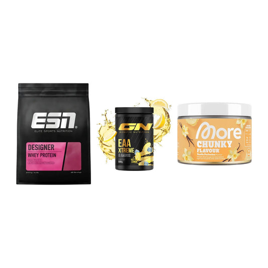 Definitionsphase-Set: ESN Designer + GN EAA Xtreme + More Nutrition – alle enthaltenen Artikel