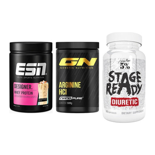Definitionsphase-Set: ESN Designer + GN Arginine + 5% Nutrition – alle enthaltenen Artikel