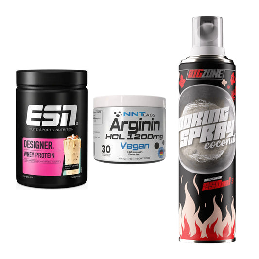 Definitionsphase-Set: ESN Designer + NNT Arginin + Big Zone – alle enthaltenen Artikel