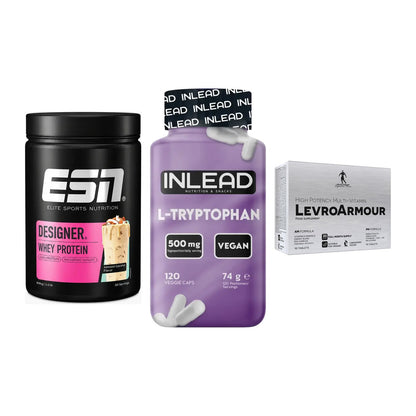 Definitionsphase-Set: ESN Designer + INLEAD L-Trypt + Kevin Levrone – alle enthaltenen Artikel