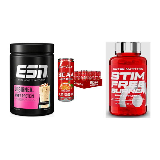 Definitionsphase-Set: ESN Designer + Activlab BCAA + Scitec Stim – alle enthaltenen Artikel