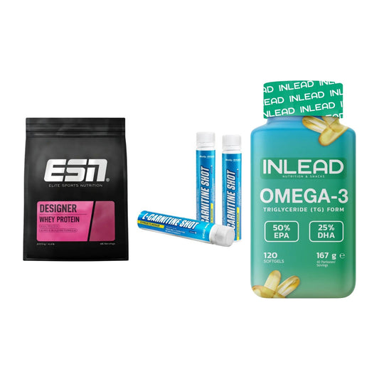 Definitionsphase-Set: ESN Designer + Body Attack + INLEAD Omega-3 – alle enthaltenen Artikel