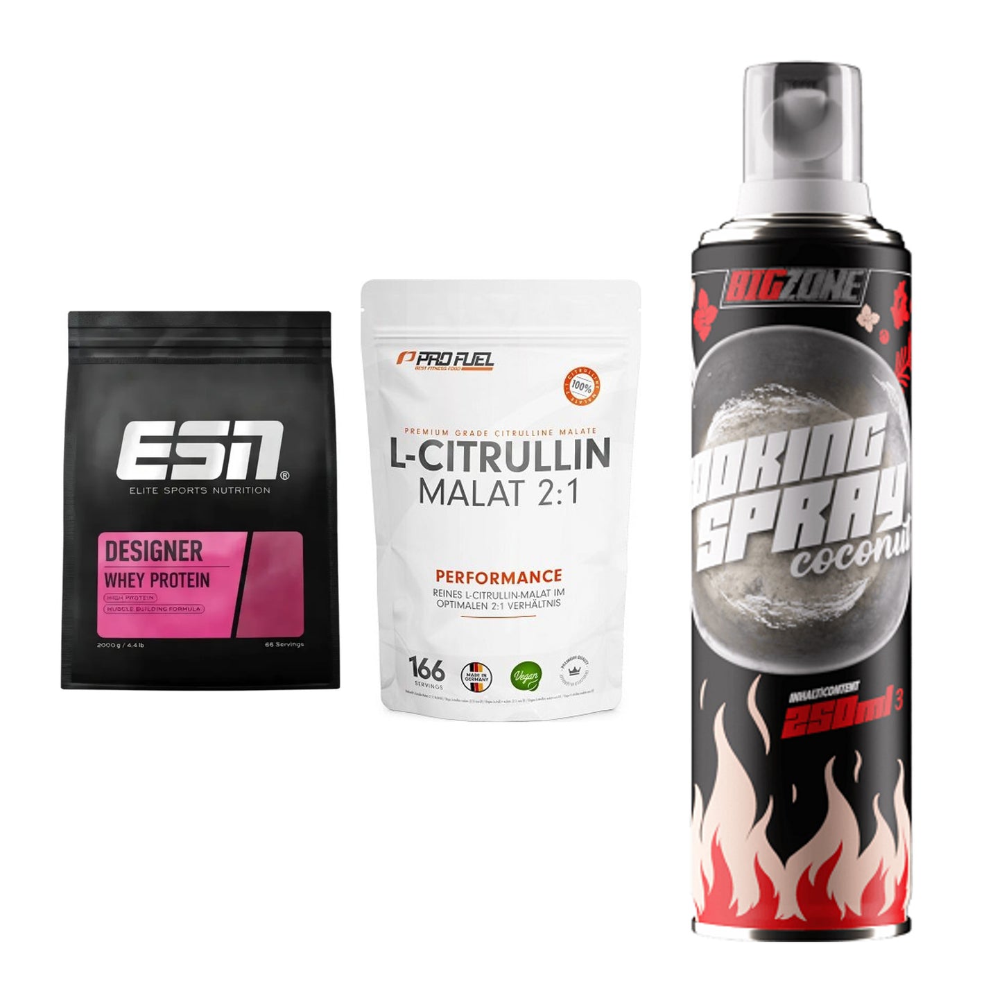 Definitionsphase-Set: ESN Designer + ProFuel L-Citr + Big Zone – alle enthaltenen Artikel