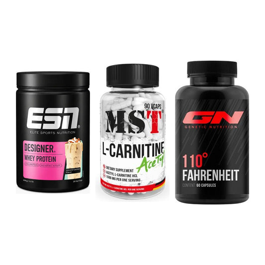 Definitionsphase-Set: ESN Designer + MST L-Carnitin + GN 110 Fahrenh – alle enthaltenen Artikel