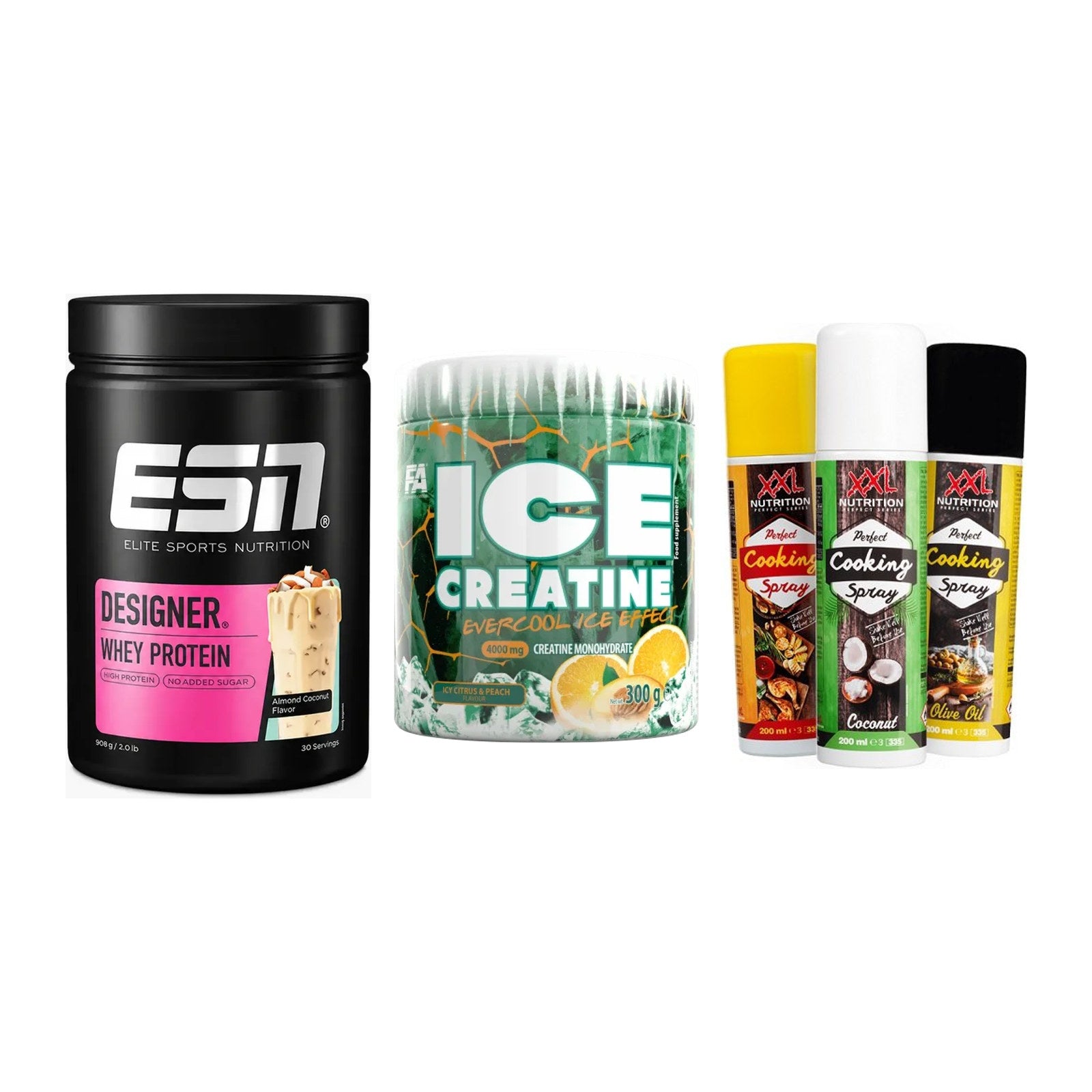 Definitionsphase-Set: ESN Designer + FA Nutrition + XXL Nutrition – alle enthaltenen Artikel